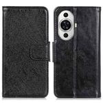 For Huawei nova 11 Nappa Texture Flip Leather Phone Case(Black)