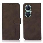 For Huawei nova 11i / Maimang 20 5G KHAZNEH Matte Texture Leather Phone Case(Brown)