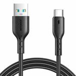 JOYROOM SA26-AC3 Flash Charge Series 3A USB to USB-C / Type-C Fast Charging Data Cable, Cable Length:3m(Black)