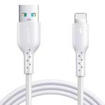 JOYROOM SA26-AL3 Flash Charge Series 3A USB to 8 Pin Fast Charging Data Cable, Cable Length:3m(White)