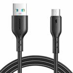 JOYROOM SA26-AM3 Flash Charge Series 3A USB to Micro USB Fast Charging Data Cable, Cable Length:1m(Black)