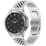 For Huawei Watch 4 / 4 Pro Five Bead Stainless Steel Watch Band(Silver)