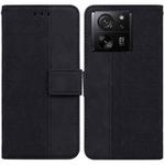 For Xiaomi 13T / 13T Pro / Redmi K60 Ultra Geometric Embossed Leather Phone Case(Black)