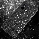 For OnePlus 11 Glitter Powder Shockproof TPU Phone Case(Black)