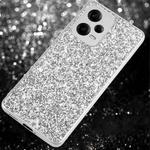 For Xiaomi Redmi Note 12 Pro 5G Global Glitter Powder Shockproof TPU Phone Case(Silver)