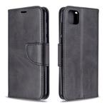 For Huawei Y5P / Honor 9S Retro Lambskin Texture Pure Color Horizontal Flip PU Leather Case with Holder & Card Slots & Wallet & Lanyard(Black)