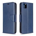 For Huawei Y5P / Honor 9S Retro Lambskin Texture Pure Color Horizontal Flip PU Leather Case with Holder & Card Slots & Wallet & Lanyard(Blue)