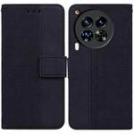For Tecno Camon 30 Premier 5G Geometric Embossed Leather Phone Case(Black)