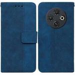 For Tecno Spark 30C Geometric Embossed Leather Phone Case(Blue)