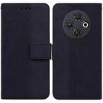 For Tecno Spark 30C Geometric Embossed Leather Phone Case(Black)