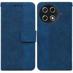 For Tecno Camon 30S / Camon 30S Pro Geometric Embossed Leather Phone Case(Blue)