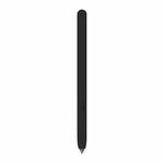 For Samsung Galaxy Tab S6 Lite LOVE MEI Frosted Leather Texture Silicone Protective Pen Case(Black)