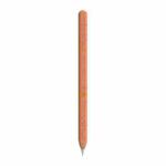 For Apple Pencil 2 LOVE MEI Luminous Silicone Protective Pen Case(Orange)