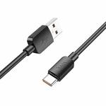 hoco X96 Hyper 1m 100W USB to USB-C / Type-C Fast Charging Data Cable(Black)
