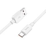 hoco X96 Hyper 1m 100W USB to USB-C / Type-C Fast Charging Data Cable(White)