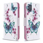 For Huawei Honor 9A Colored Drawing Pattern Horizontal Flip Leather Case with Holder & Card Slots & Wallet(Peach Blossom and Butterfly)