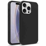 For iPhone 16 Pro Max Starry Series Shockproof Straw Material + TPU Protective Case(Black)