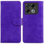 For Infinix GT 20 Pro 5G Skin Feel Pure Color Flip Leather Phone Case(Purple)