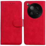 For Infinix Zero 40 4G / 5G Skin Feel Pure Color Flip Leather Phone Case(Red)