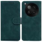 For Infinix Zero 40 4G / 5G Skin Feel Pure Color Flip Leather Phone Case(Green)