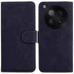 For Infinix Zero 40 4G / 5G Skin Feel Pure Color Flip Leather Phone Case(Black)