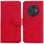 For Tecno Spark 30C Skin Feel Pure Color Flip Leather Phone Case(Red)