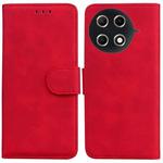 For Tecno Camon 30S / Camon 30S Pro Skin Feel Pure Color Flip Leather Phone Case(Red)