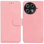 For Tecno Camon 30S / Camon 30S Pro Skin Feel Pure Color Flip Leather Phone Case(Pink)