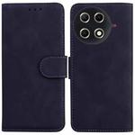 For Tecno Camon 30S / Camon 30S Pro Skin Feel Pure Color Flip Leather Phone Case(Black)