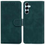 For Samsung Galaxy M54 Skin Feel Pure Color Flip Leather Phone Case(Green)