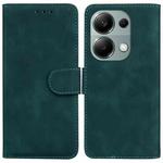 For Xiaomi Redmi Note 13 Pro 4G Skin Feel Pure Color Flip Leather Phone Case(Green)