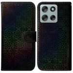 For Motorola Moto G56 5G / G66j 5G / G66y 5G Colorful Magnetic Buckle Leather Phone Case(Black)