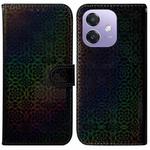For OPPO A5x 5G / A3 4G / 5G / A3x 4G / 5G Colorful Magnetic Buckle Leather Phone Case(Black)