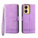 For vivo Y56 Dierfeng Dream Line Leather Phone Case(Purple)