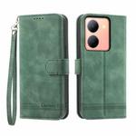 For vivo Y78 Dierfeng Dream Line Leather Phone Case(Green)