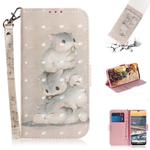 For Nokia 5.3 3D Painted Pattern Magnetic Attraction Horizontal Flip Leather Case with Holder & Card Slot & Wallet & Lanyard(Squirrels)
