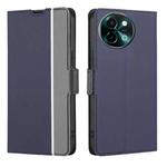 For vivo Y38 5G / T3x Global Twill Texture Side Button Leather Phone Case(Blue)