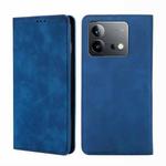 For vivo iQOO Neo 8 5G / 8 Pro 5G Skin Feel Magnetic Leather Phone Case(Blue)