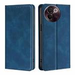 For vivo V30e 5G Global Skin Feel Magnetic Leather Phone Case(Blue)