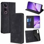 For vivo V50 Lite 5G Skin Feel Magnetic Leather Phone Case(Black)