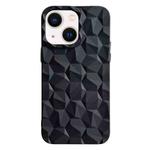 For iPhone 14 Honeycomb Edged TPU Phone Case(Black)