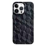 For iPhone 14 Pro Max Honeycomb Edged TPU Phone Case(Black)