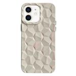 For iPhone 11 Honeycomb Edged TPU Phone Case(White)