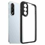 For OnePlus Ace 5 Ultra / Nord 5 Frosted TPU + Transparent PC Phone Case(Black)