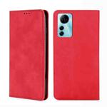 For ZTE Blabe V41 Smart 4G Skin Feel Magnetic Leather Phone Case(Red)