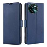 For vivo Y38 5G / T3x Global Ultra-thin Voltage Side Buckle Horizontal Flip Leather Phone Case(Blue)