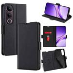 For vivo V50 Lite 5G Ultra-thin Voltage Side Buckle Horizontal Flip Leather Phone Case(Black)