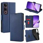 For vivo V50 Lite 5G Ultra-thin Voltage Side Buckle Horizontal Flip Leather Phone Case(Blue)