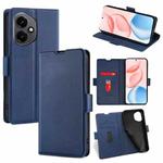 For Honor 400 Global 156.5mm Ultra-thin Voltage Side Buckle Horizontal Flip Leather Phone Case(Blue)