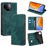 For vivo Y39 5G Global RFID Anti-theft Brush Magnetic Leather Phone Case(Green)